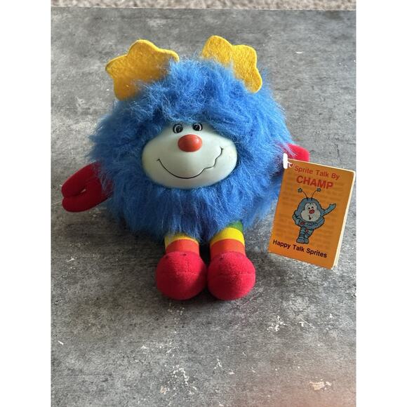 2 Vtg Rainbow Brite Sprites White & Blue Hallmark Taco Bell 7” - Picture 9 of 10